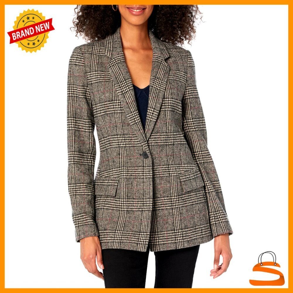 Long Blazer Notched Collar Power Suiting Elevated Chic Minimal Office Wear